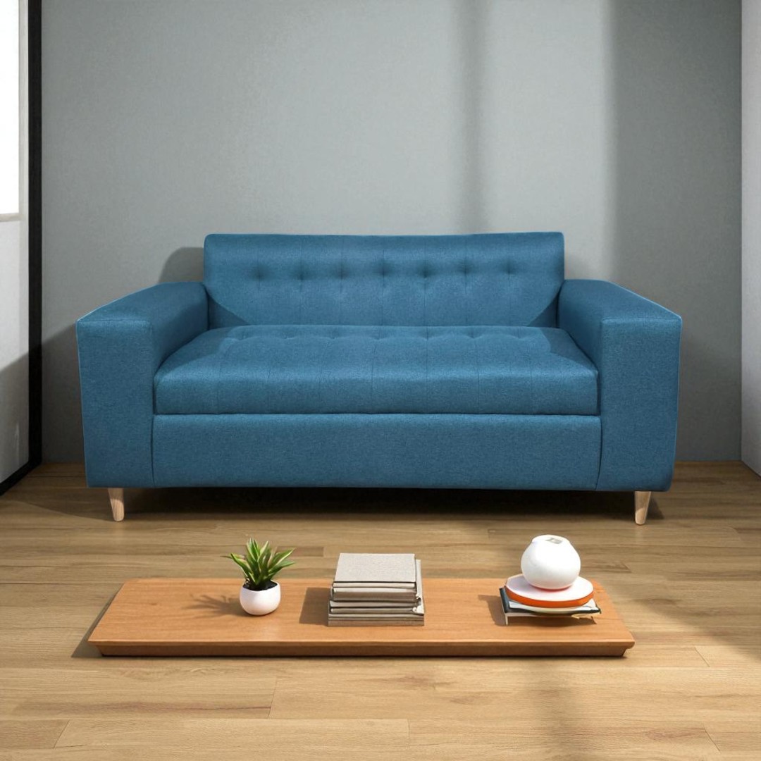 SOFA DOS CUERPOS LINO VERDE - 3