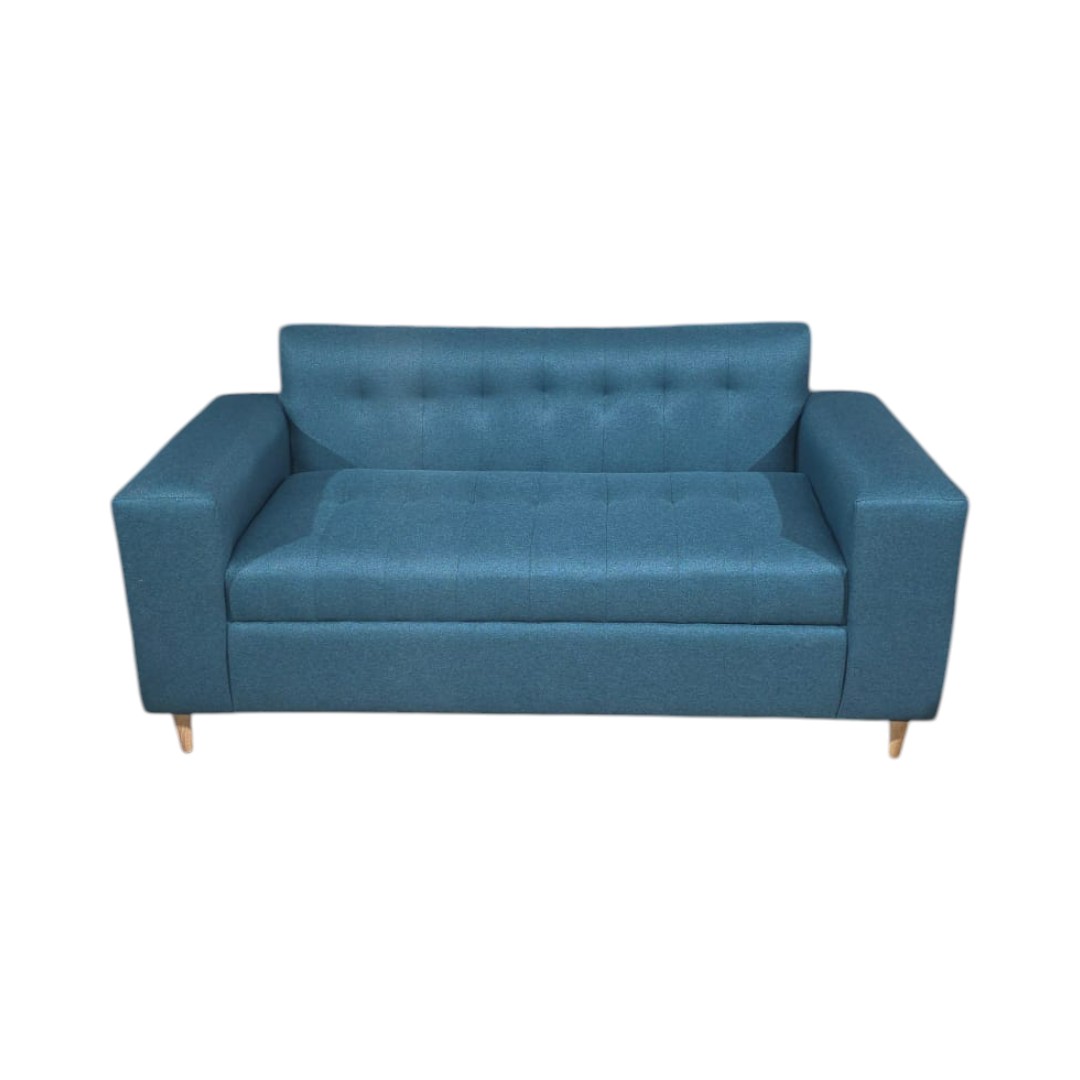 SOFA TRES CUERPOS LINO VERDE - 3