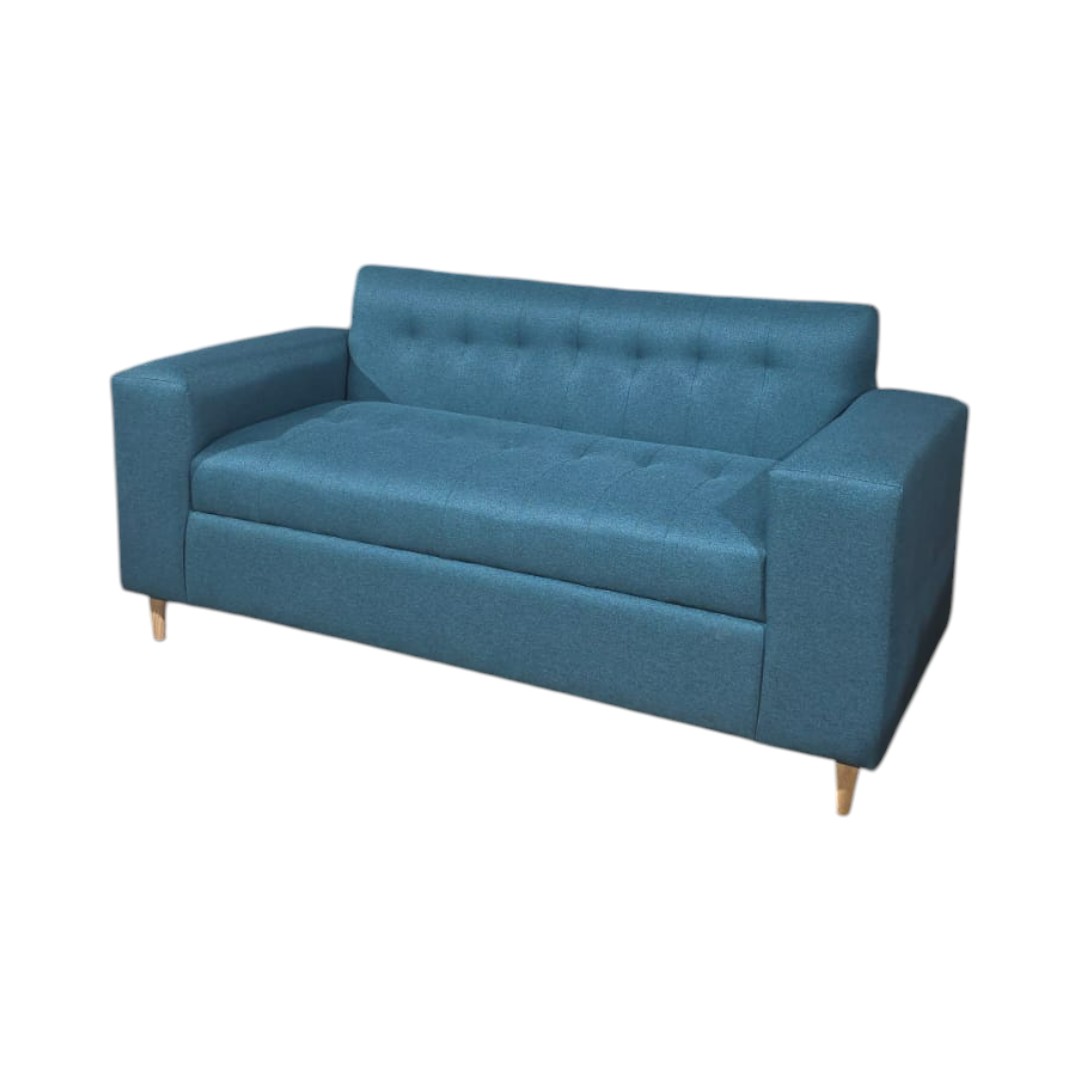 SOFA TRES CUERPOS LINO VERDE - 6