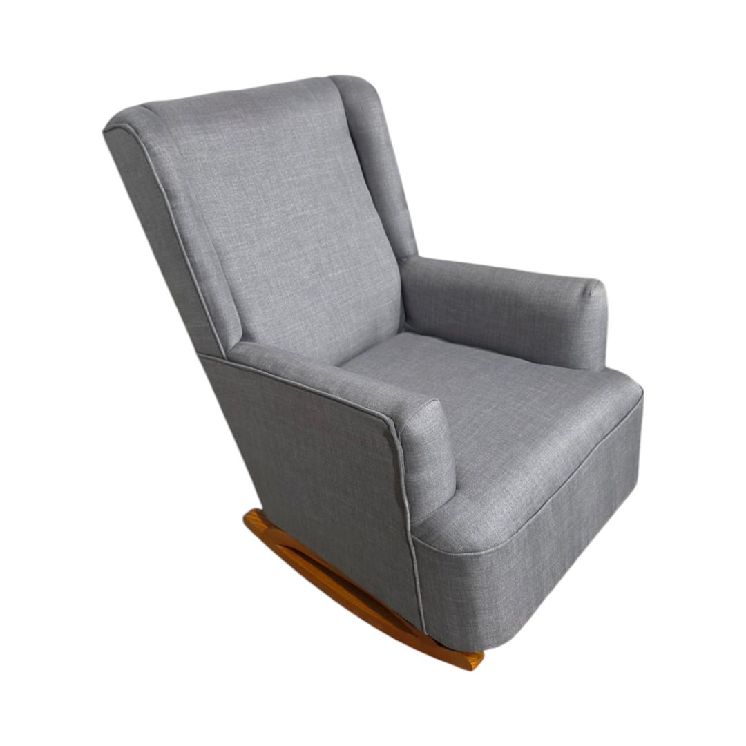 SILLON MECEDOR LINO GRIS CLARO - 3