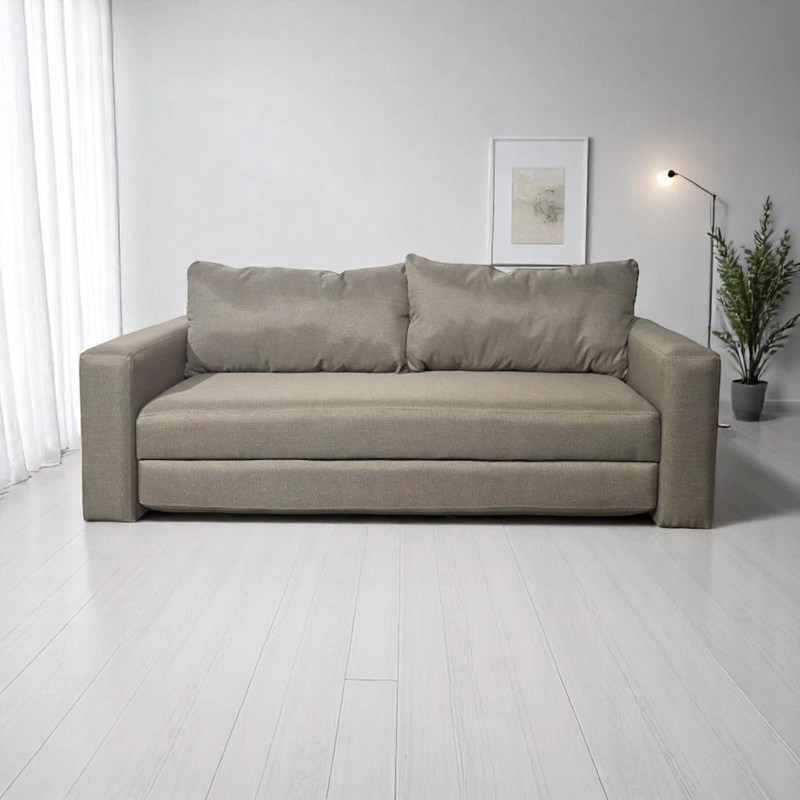 SOFA CAMA MULTIFUNCIONAL LINO BEIGE - 6