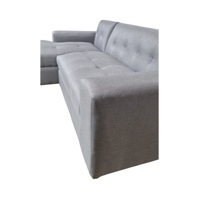 SECCIONAL LINO GRIS CLARO DIVAN IZQUIERDO - 3