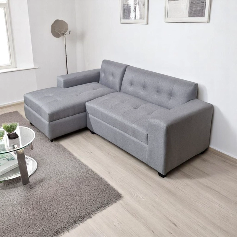 SECCIONAL LINO GRIS CLARO DIVAN IZQUIERDO - 5