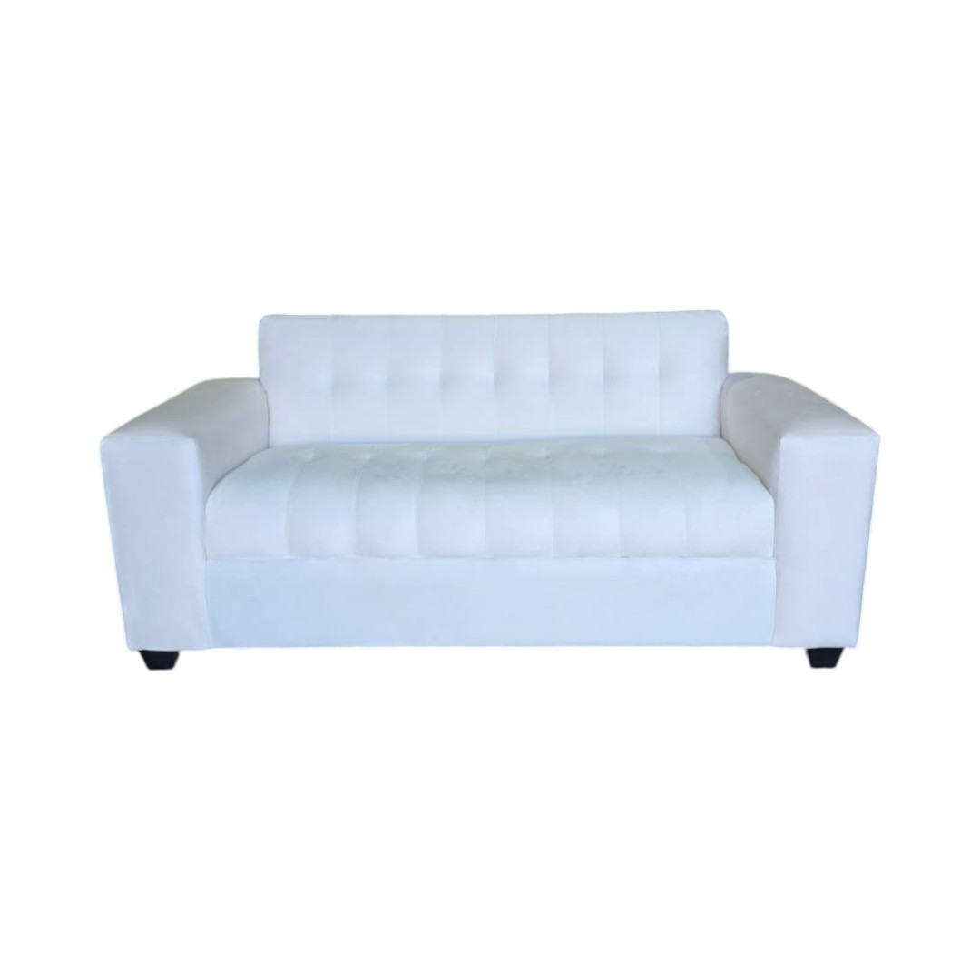 SOFA DOS CUERPOS FELPA CRUDO - 1