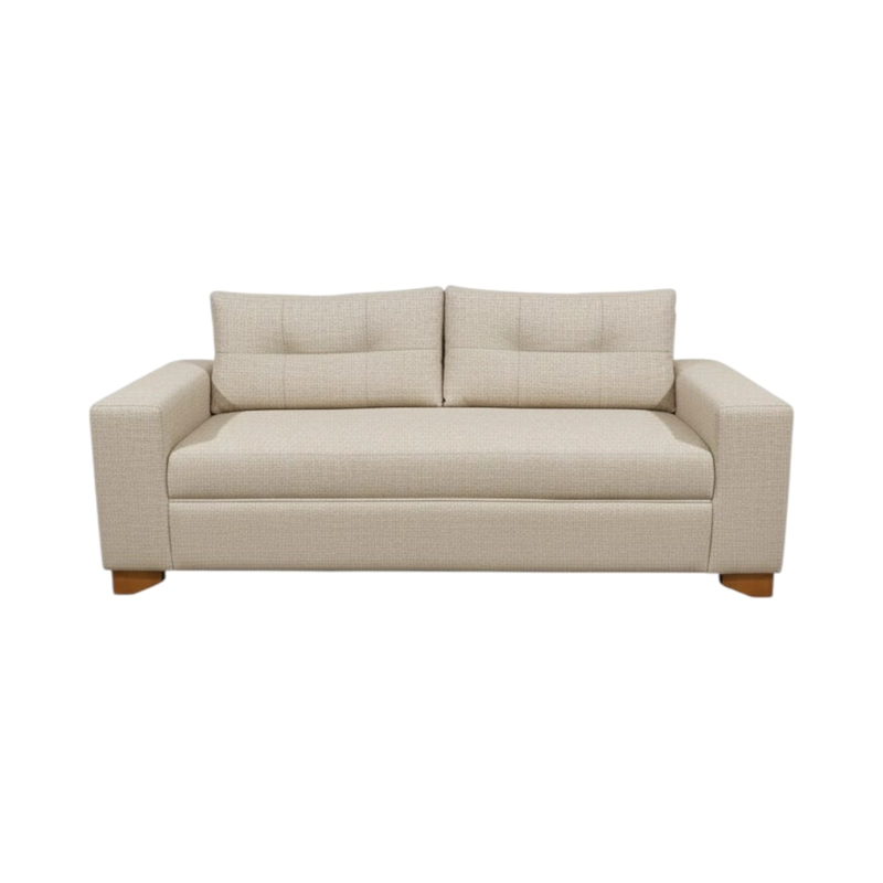 SOFA PARIS DOS CUERPOS LINO BEIGE - 1