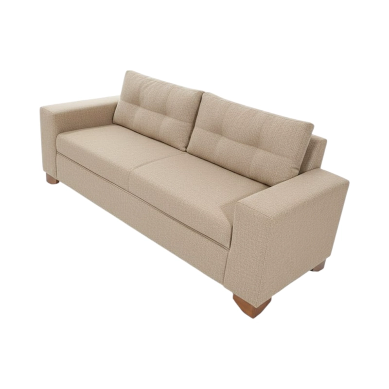 SOFA PARIS DOS CUERPOS LINO BEIGE - 3