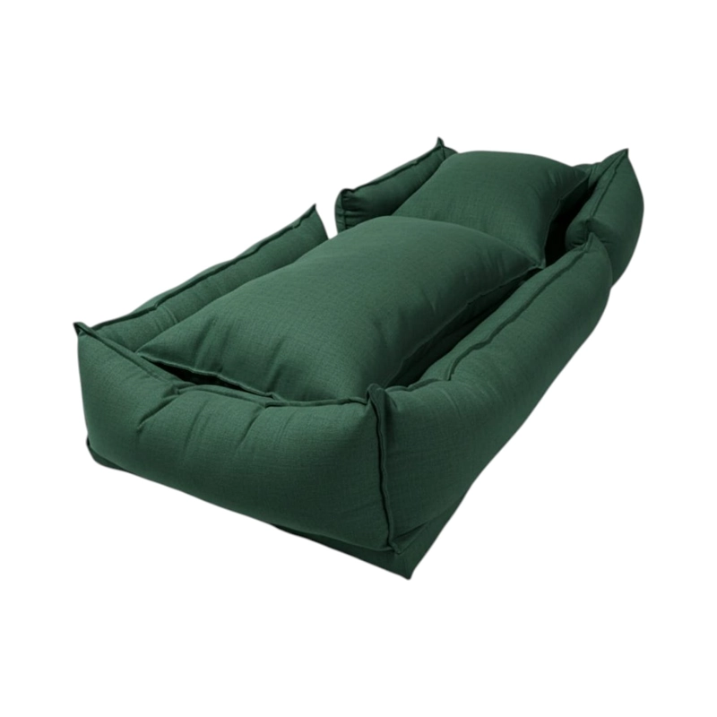 POUF BED LINO VERDE SOFA CAMA - 3