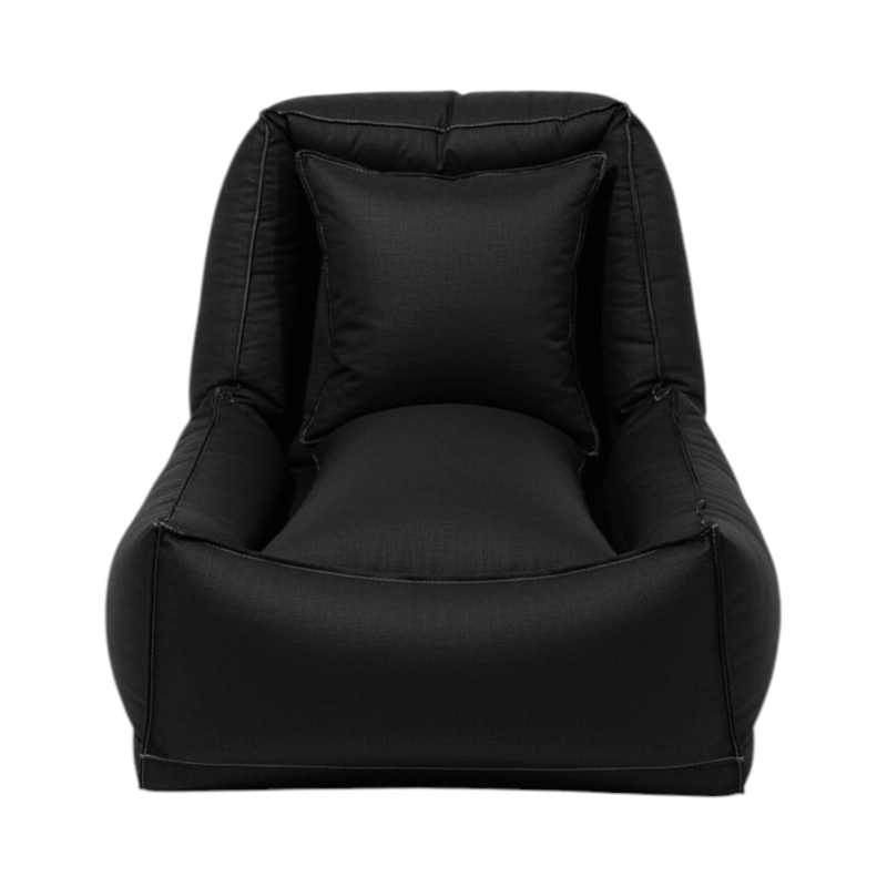 POUF BED LINO NEGRO SOFA CAMA - 1