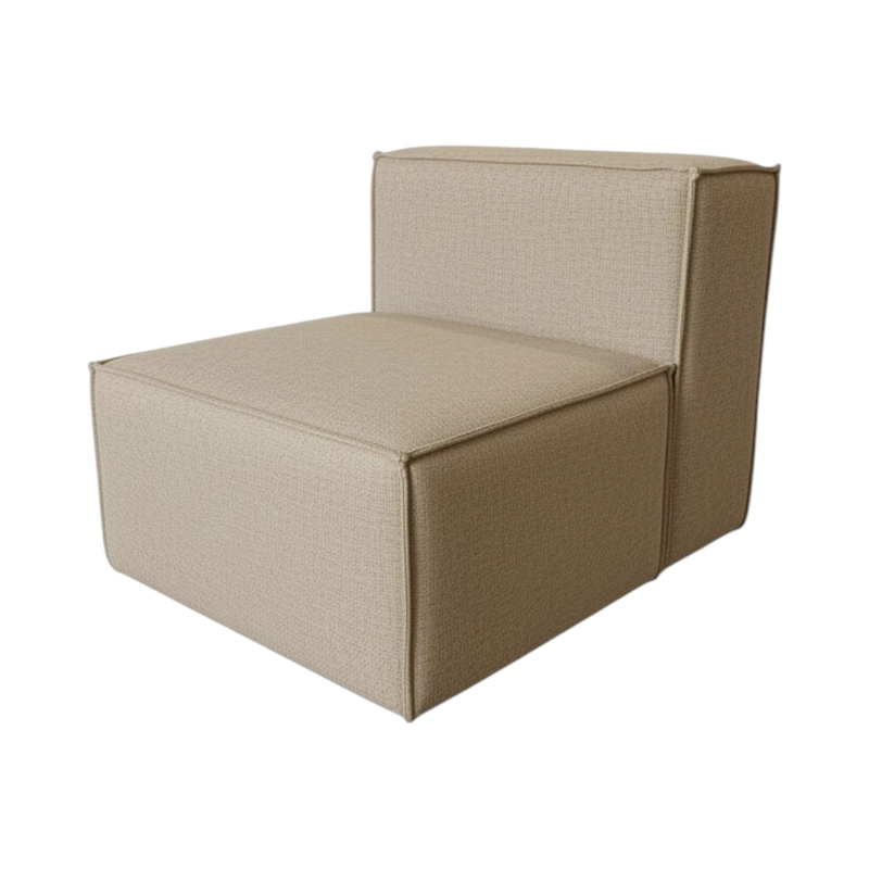 POLTRONA MADRID EN LINO BEIGE - 3