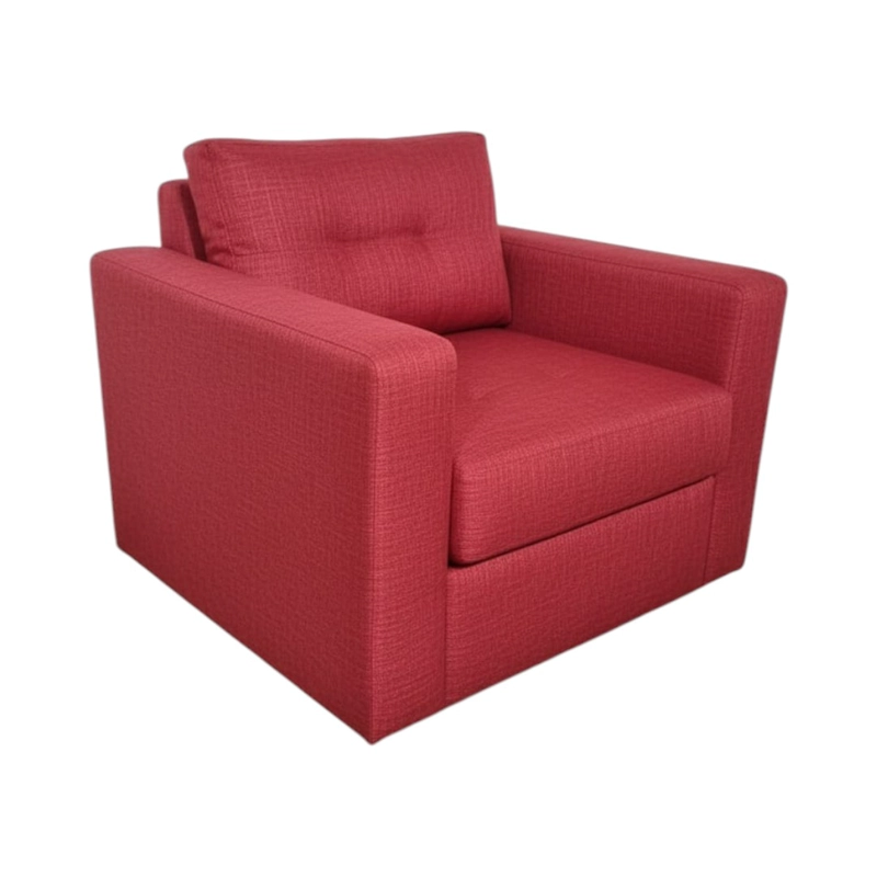 POLTRONA SUECIA LINO ROJO - 1