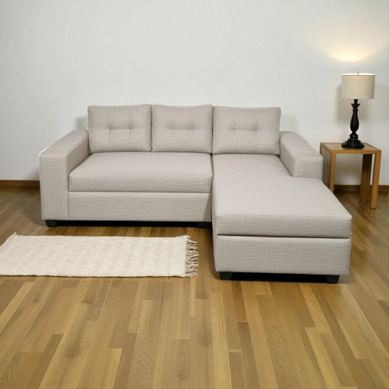 SOFA SECCIONAL KRISTINA LINO BEIGE DIVAN DERECHO - 2
