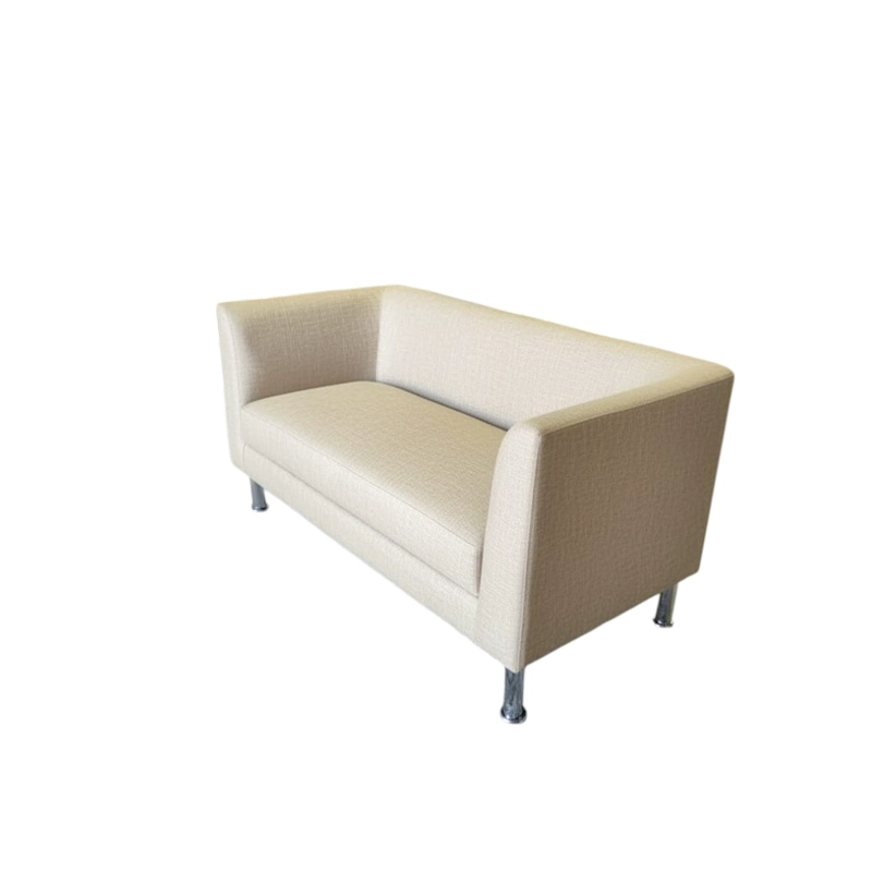 SOFA CARIBE DOS CUERPOS EN LINO BEIGE - 1