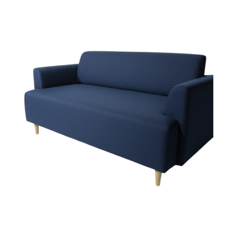 SOFA IRLANDA DOS CUERPOS LINO AZUL - 1