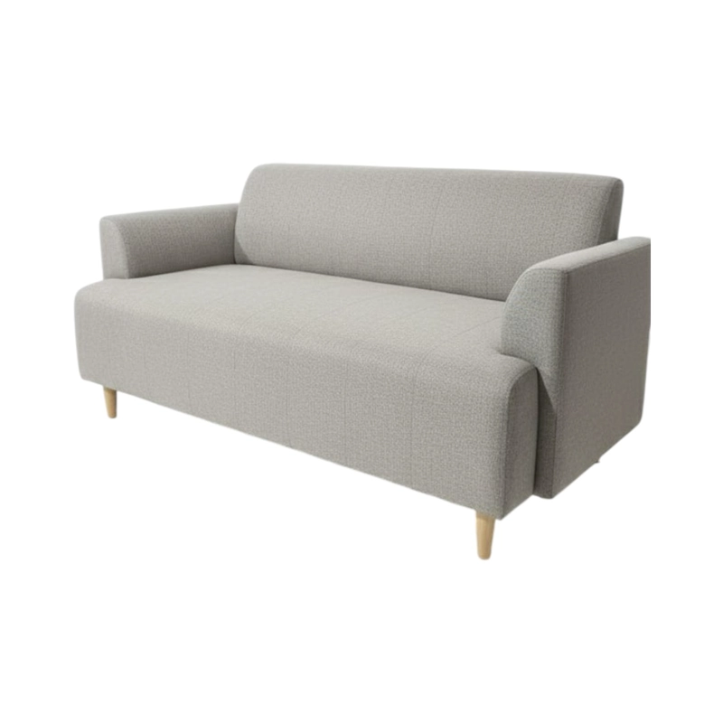SOFA IRLANDA DOS CUERPOS LINO GRIS CLARO - 1