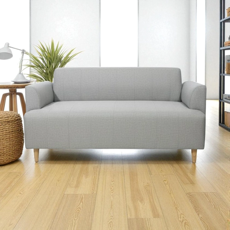 SOFA IRLANDA DOS CUERPOS LINO GRIS CLARO - 2