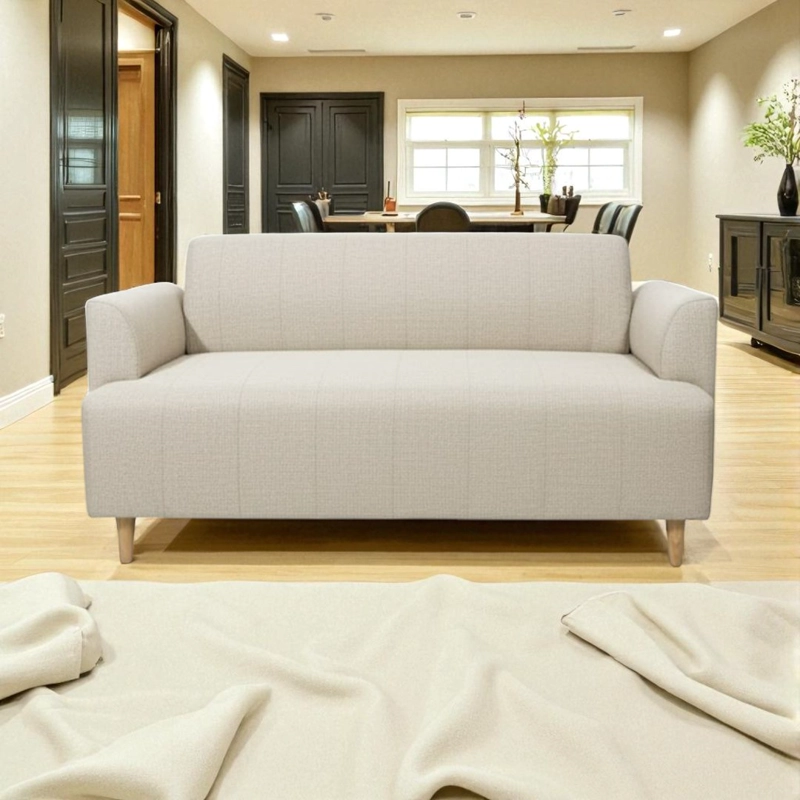 SOFA IRLANDA DOS CUERPOS LINO CRUDO - 2
