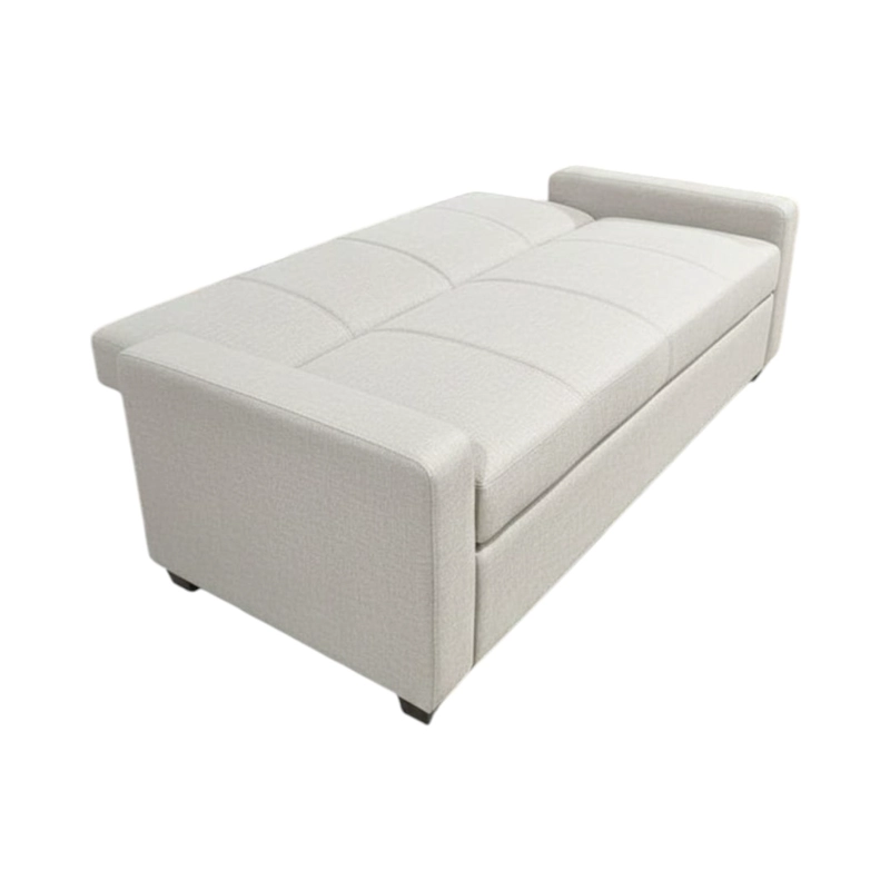 SOFA CAMA MILANO TRES POSICIONES LINO CRUDO - 2