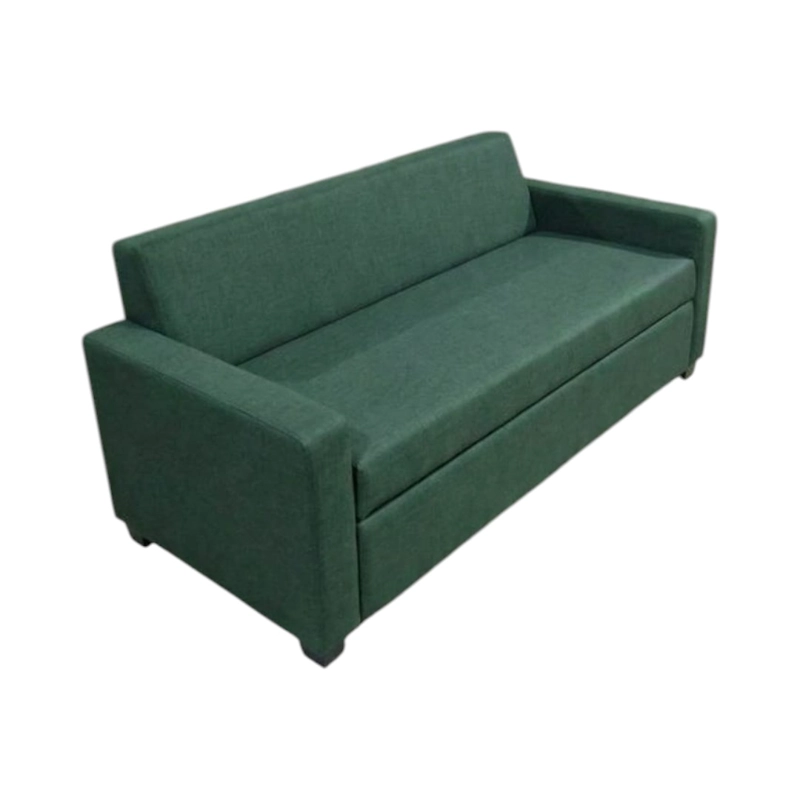 SOFA CAMA MILANO TRES POSICIONES LINO VERDE - 3