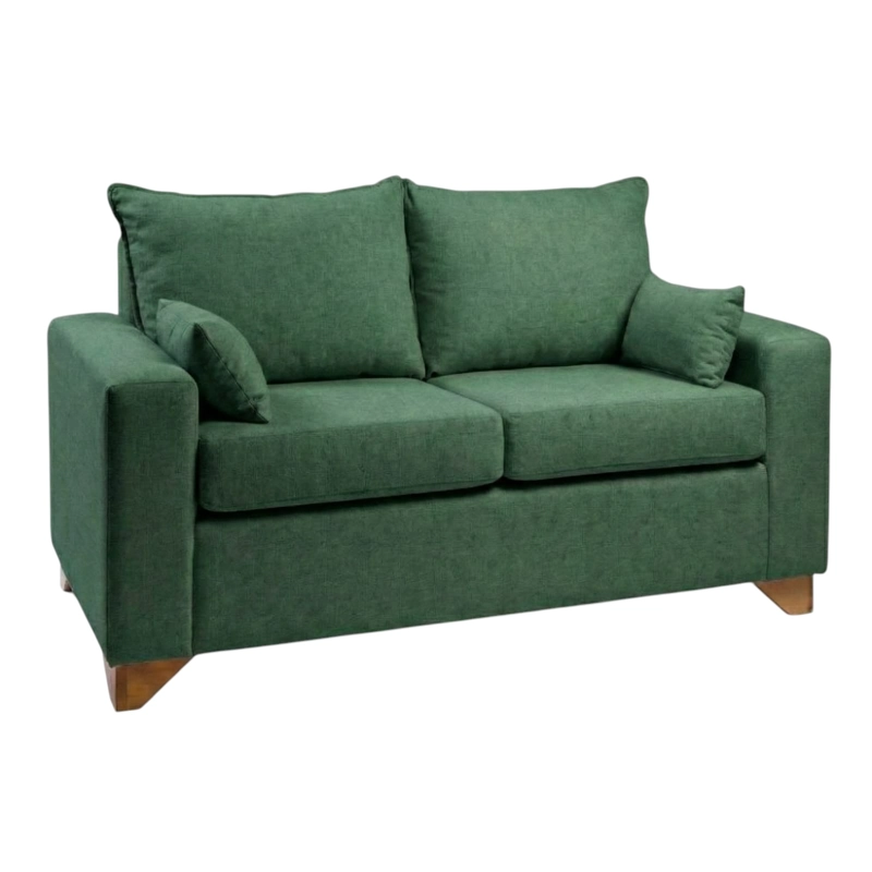 SOFA STEFANNY EN LINO VERDE - 2