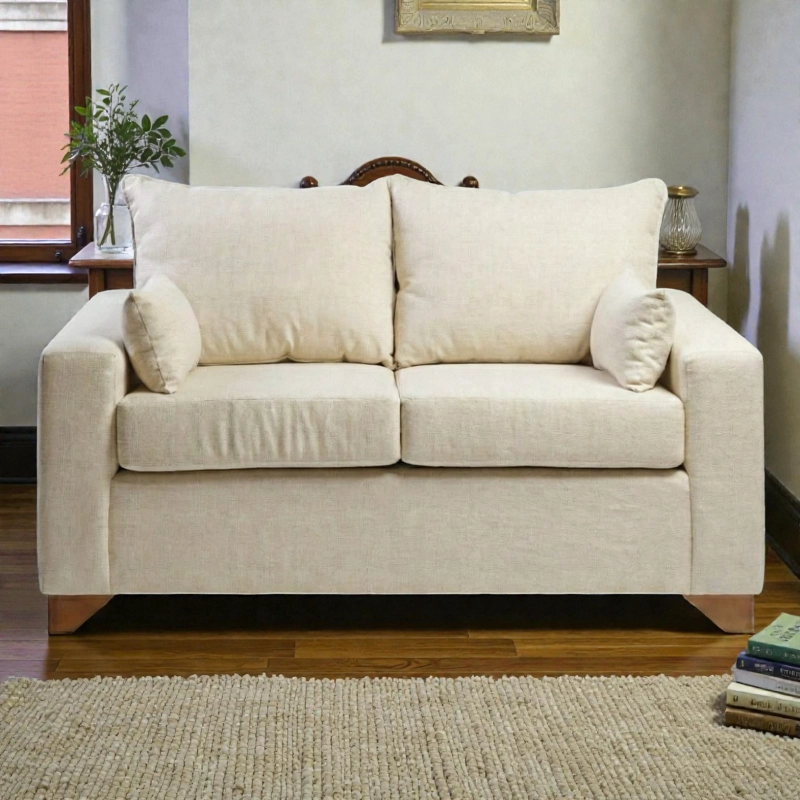 SOFA STEFANNY EN LINO CRUDO