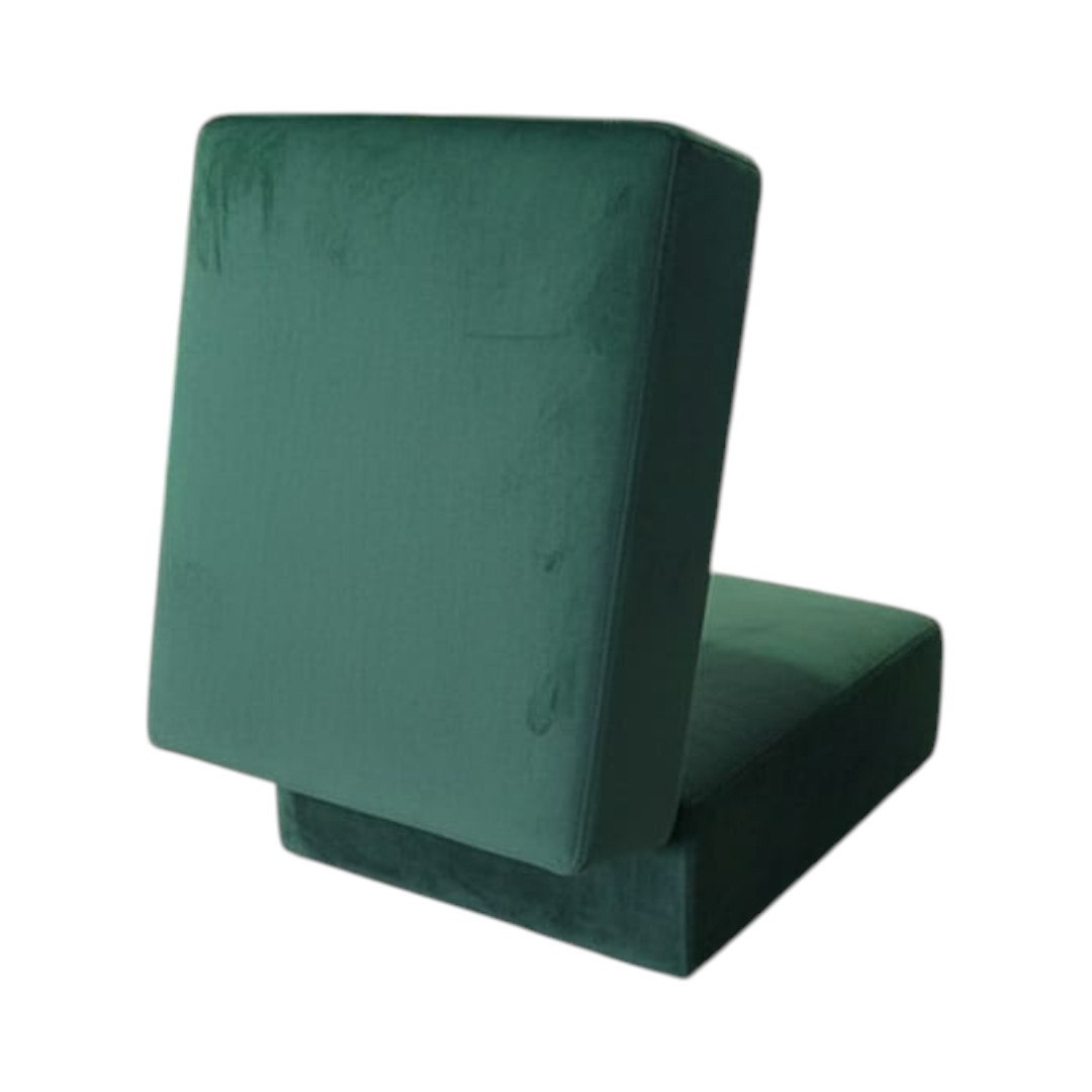 SOFA CAMA ARKOS EN FELPA VERDE - 2