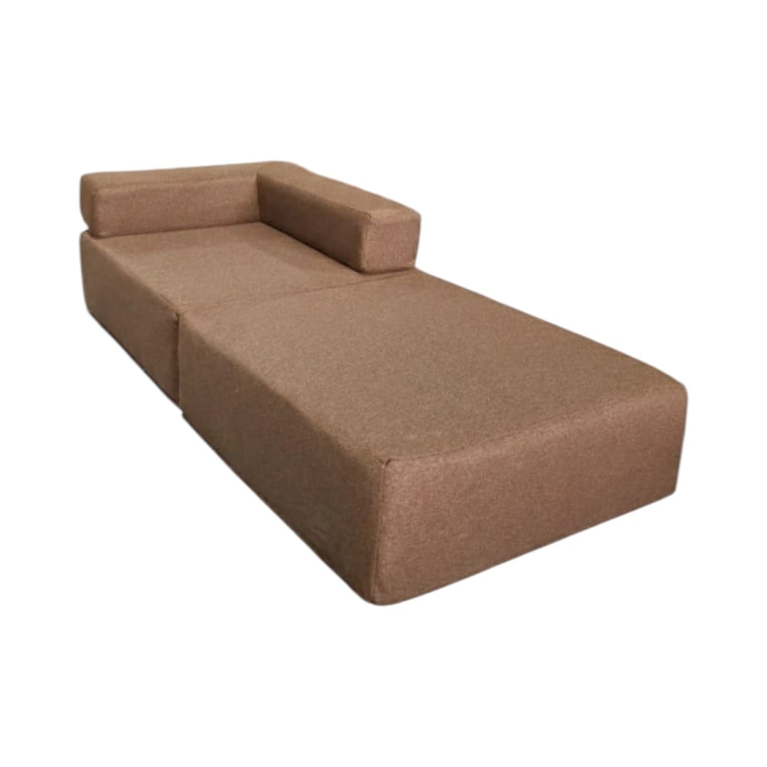 SOFA CAMA ARKOS EN LINO CHOCOLATE - 3