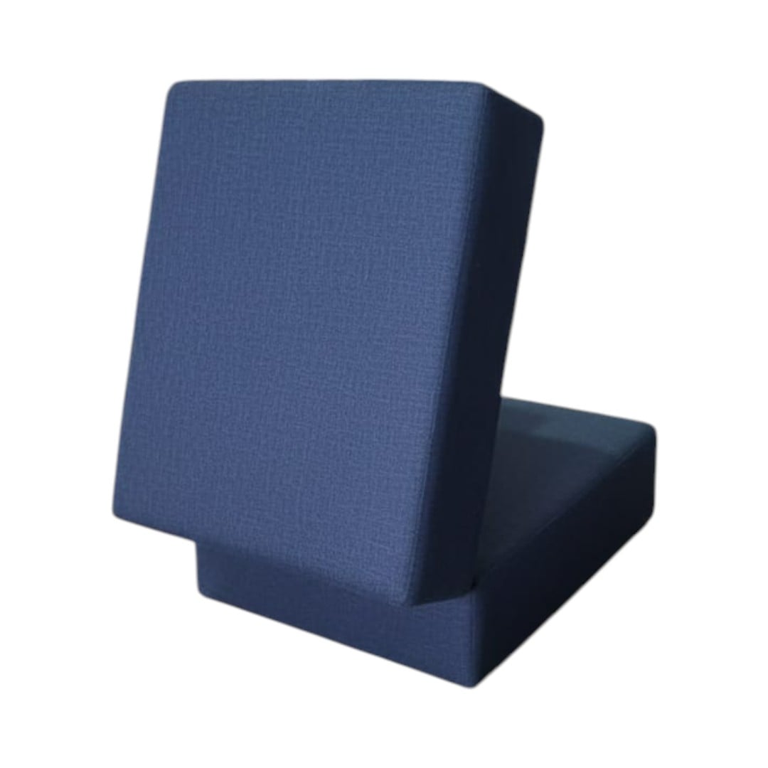 SOFA CAMA ARKOS EN LINO AZUL - 2