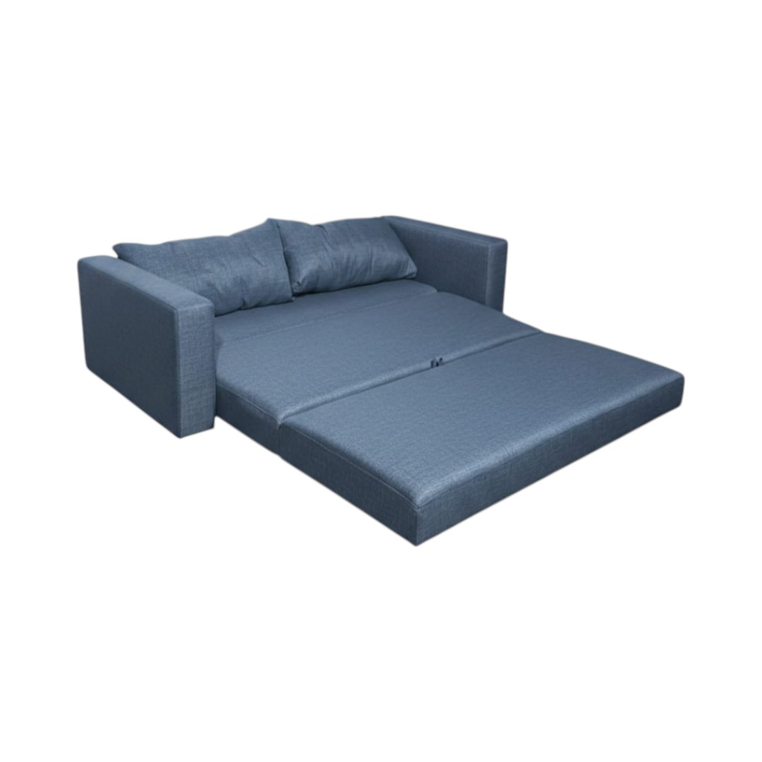 SOFA CAMA MULTIFUNCIONAL LINO AZUL - 3