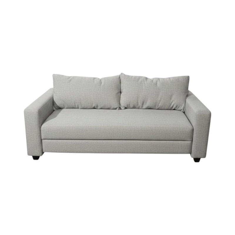 SOFA CAMA MULTIFUNCIONAL LINO GRIS CLARO - 1