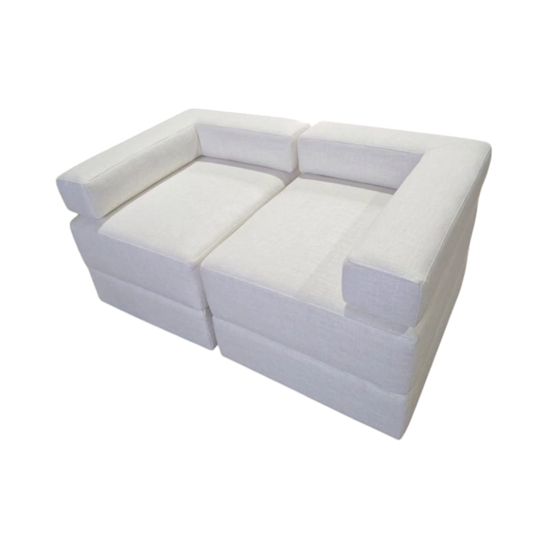 SOFA CAMA ARKOS DOS CUERPOS EN LINO CRUDO - 3
