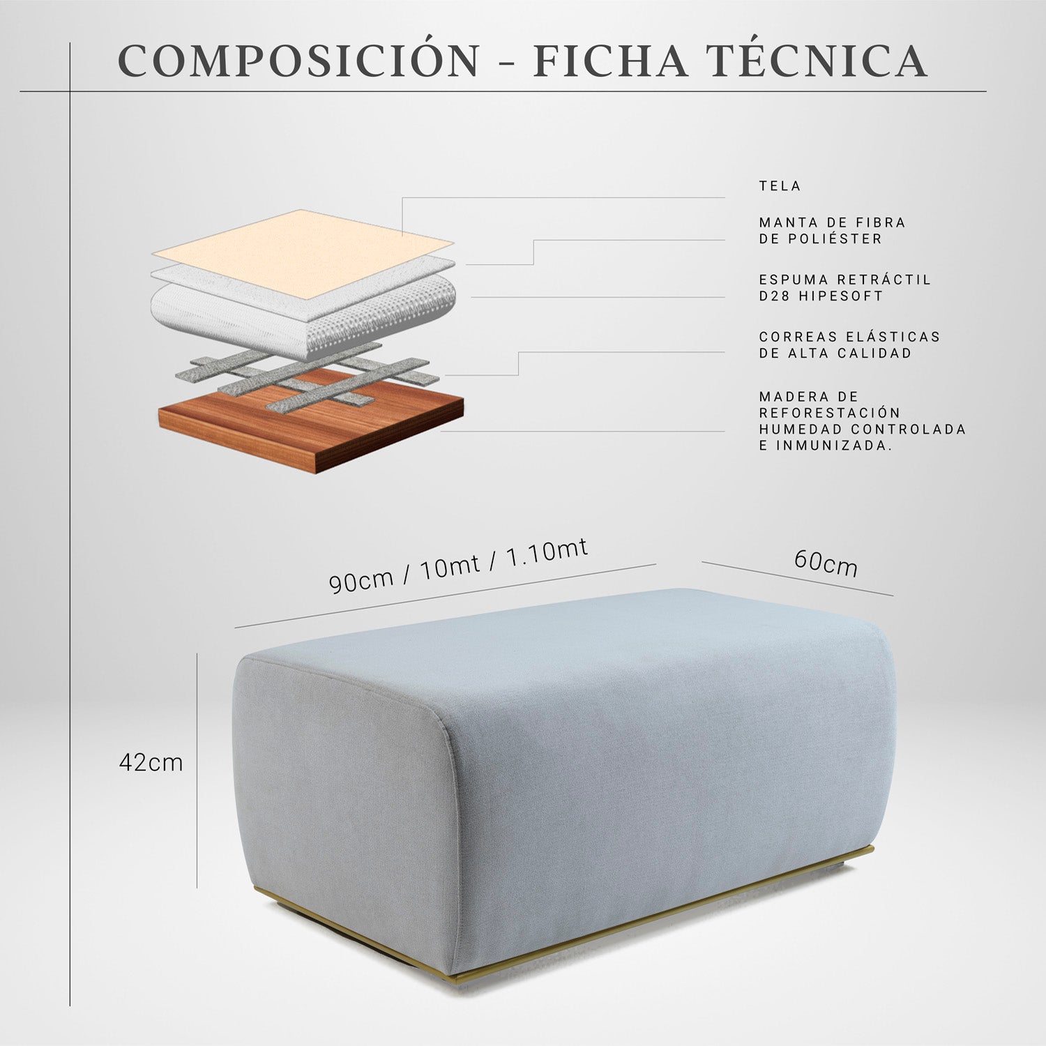 PUFF RE DECORA ALBA BEIGE - 4