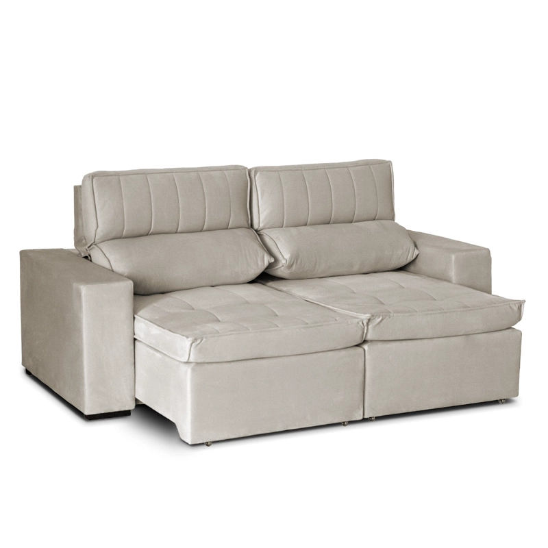 SOFA 2 CUERPOS TOQUIO EXTENSIBLE RECLINABLE 224CM - 1