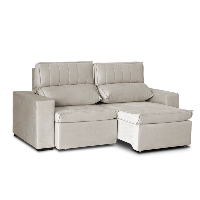 SOFA 2 CUERPOS TOQUIO EXTENSIBLE RECLINABLE 224CM - 5