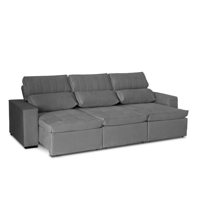 SOFA 3 CUERPOS TOQUIO EXTENSIBLE RECLINABLE 254CM - 4