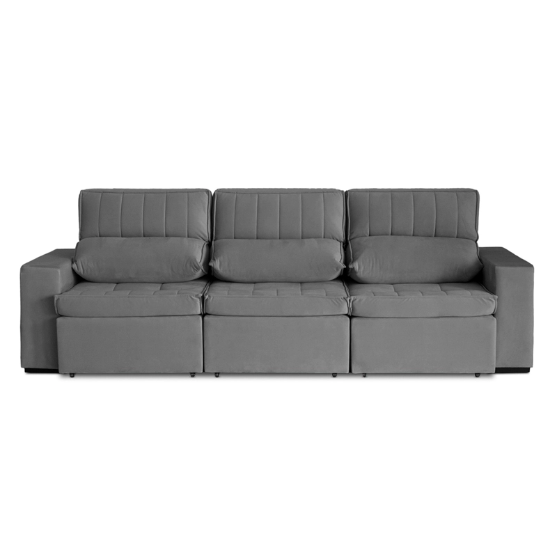 SOFA 3 CUERPOS TOQUIO EXTENSIBLE RECLINABLE 254CM - 5