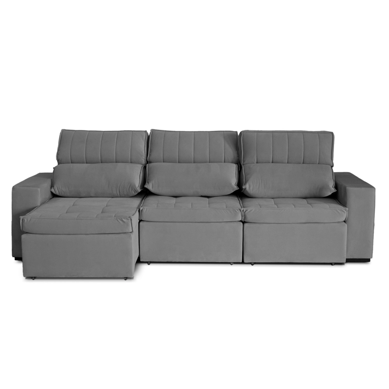 SOFA 3 CUERPOS TOQUIO EXTENSIBLE RECLINABLE 254CM - 8
