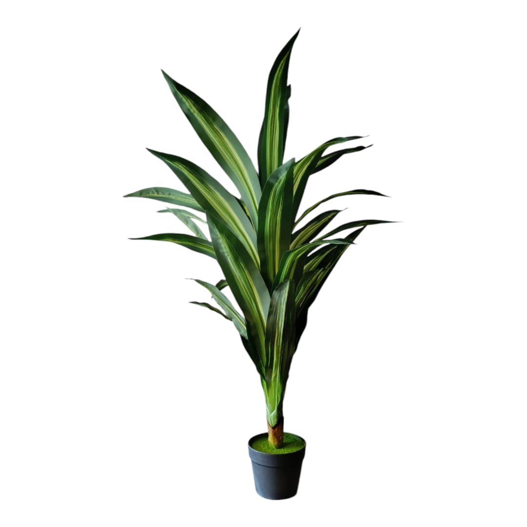 PLANTA ARTIFICIAL DRACAENA, DISEÑO REALISTA 120 CM ALTURA - 1