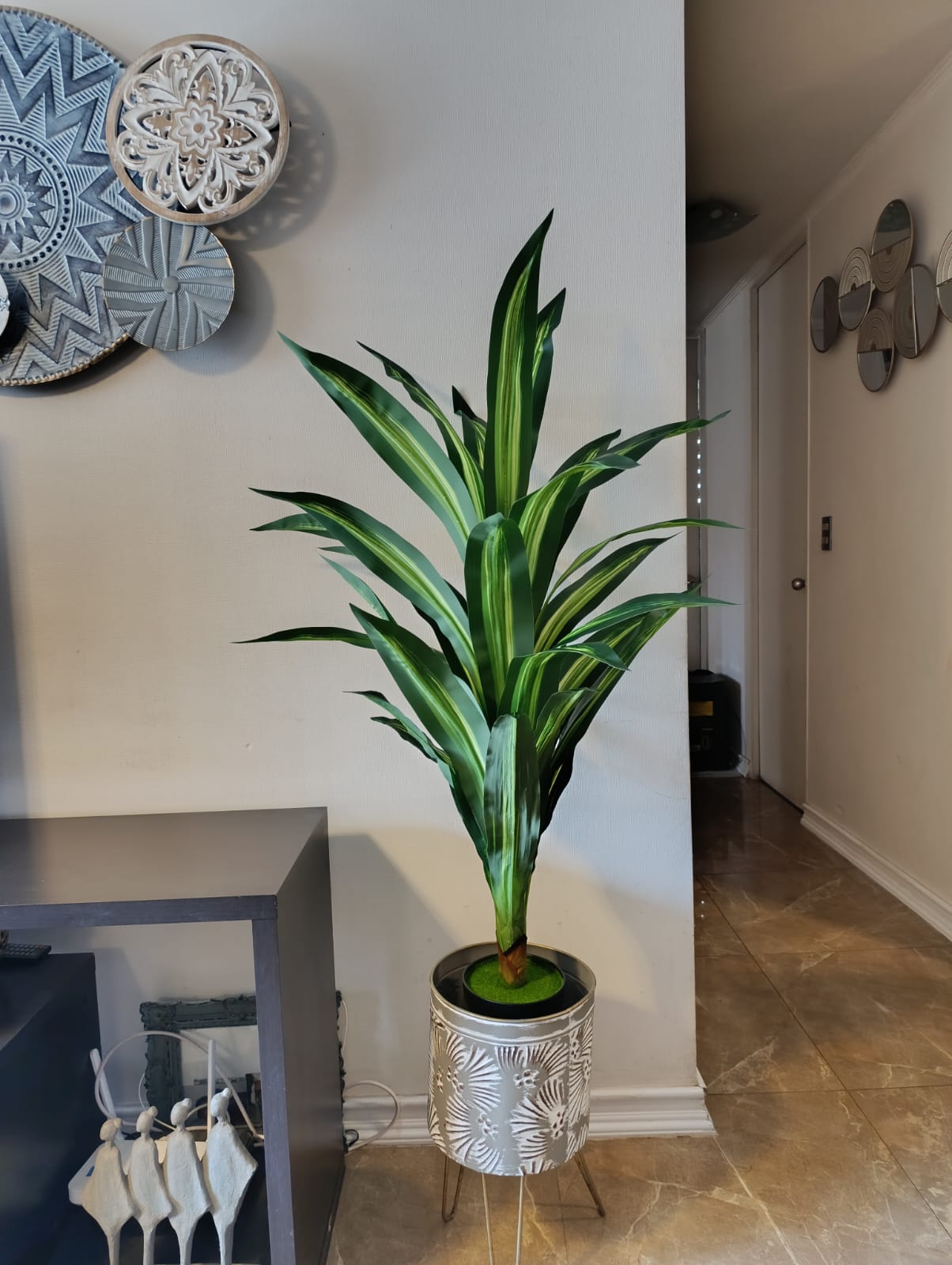 PLANTA ARTIFICIAL DRACAENA, DISEÑO REALISTA 120 CM ALTURA - 3