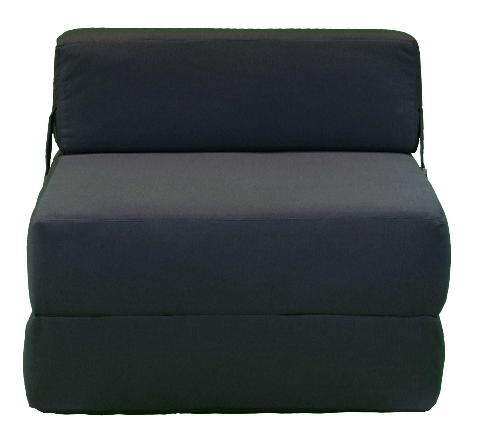 SOFÁ GAEX ESPUMA LINO NEGRO CAMA - 1