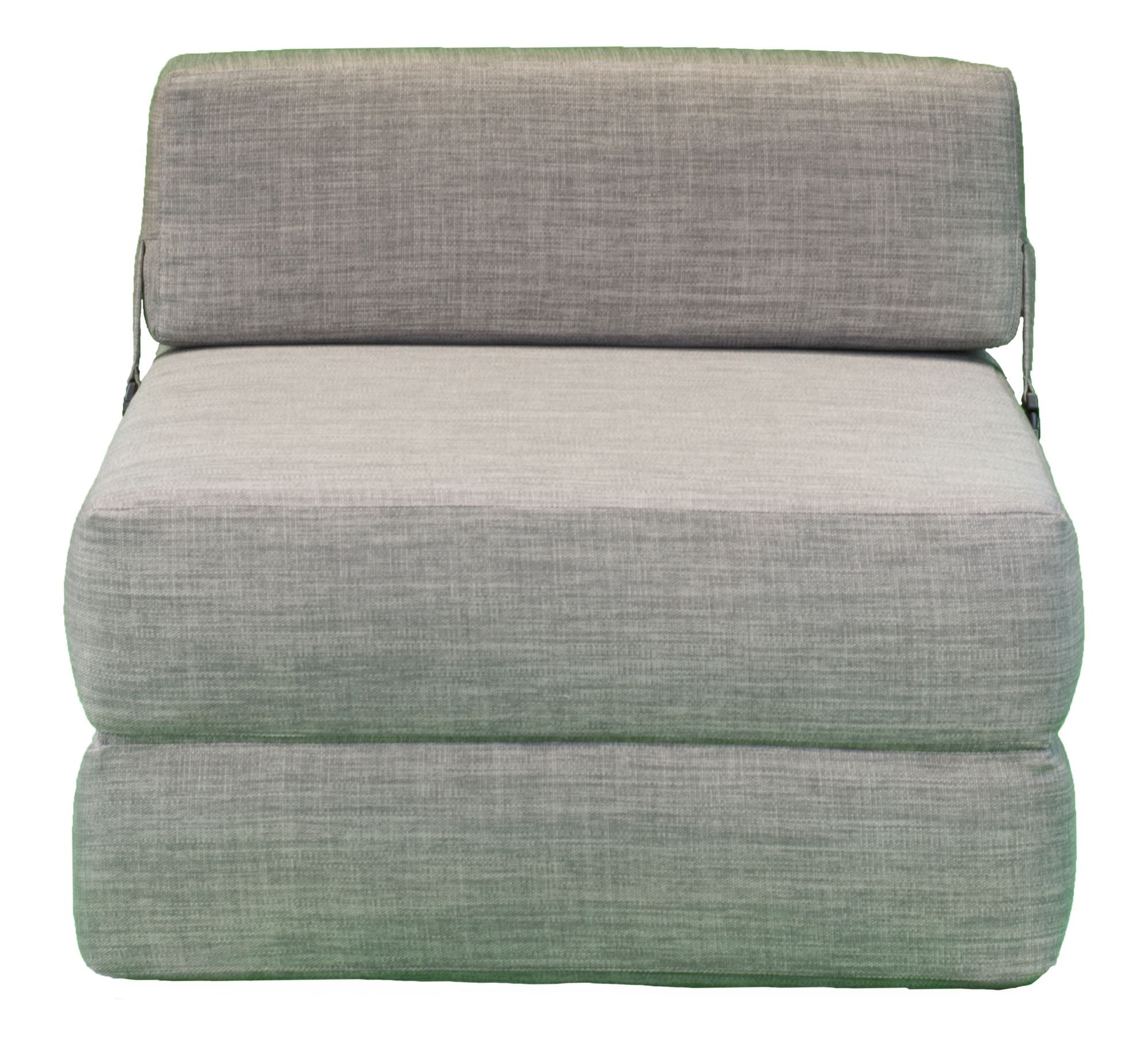 SOFÁ GAEX ESPUMA LINO GRIS CAMA - 1