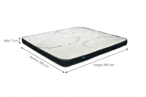 TOPPER ESPUMA 1.5 PLAZAS 190 - 3