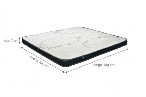 TOPPER ESPUMA 1.5 PLAZAS 200 - 3