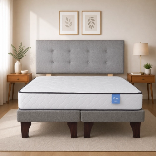 CAMA EUROPEA 2 PLAZAS 190 REST RESPALDO BERNA - 1