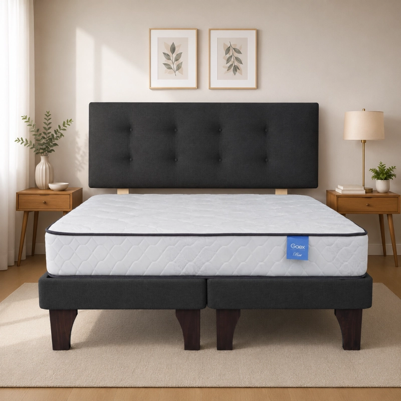 CAMA EUROPEA 2 PLAZAS 190 REST RESPALDO BERNA - 1