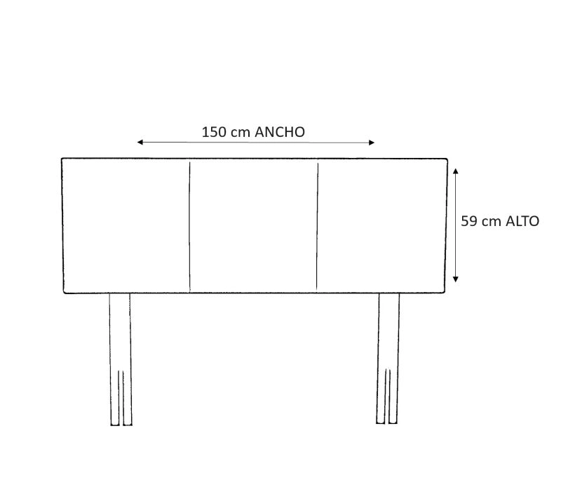 CAMA EUROPEA 2 PLAZAS 190 REST RESPALDO EVEREST - 3