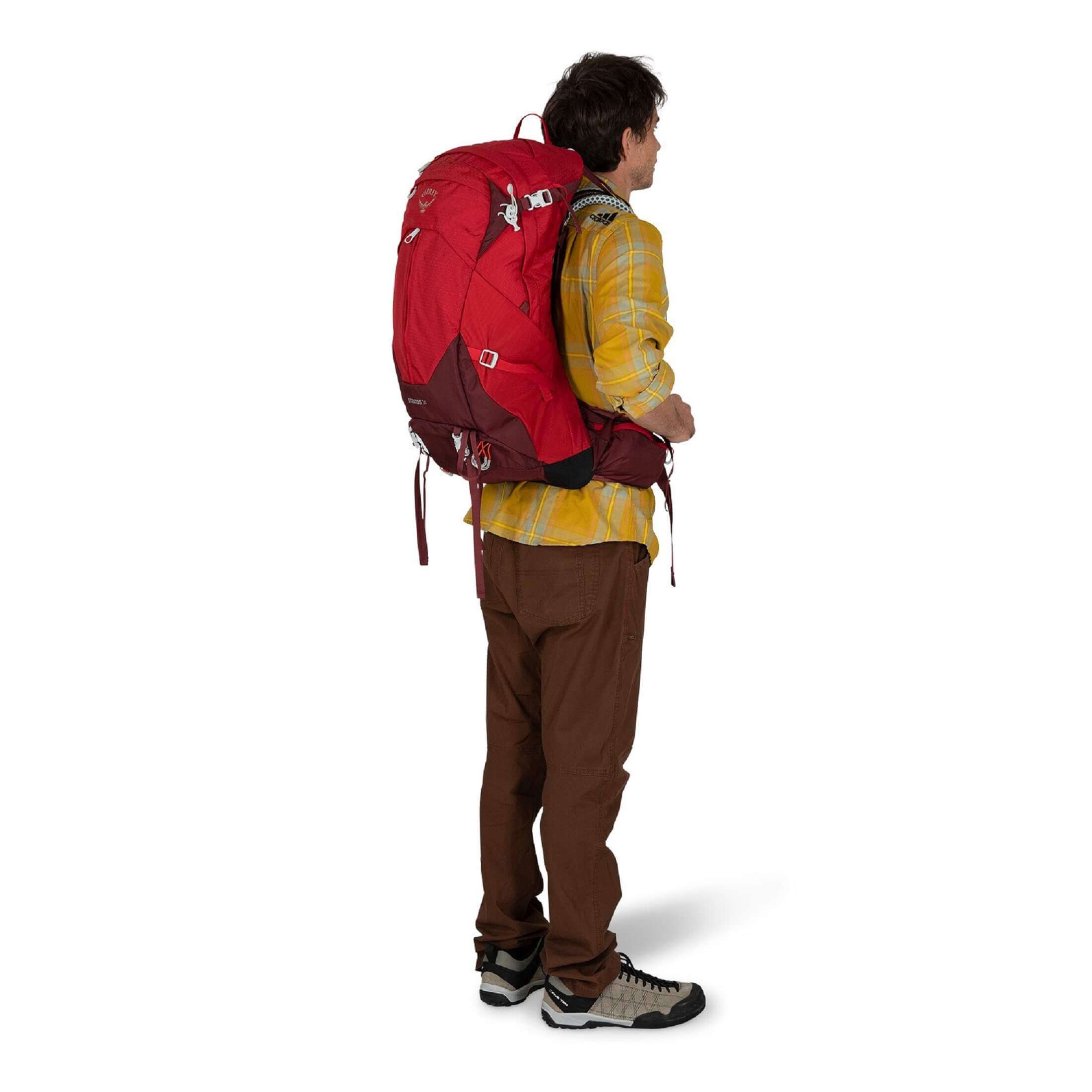 MOCHILA DE TREEKING OSPREY STRATOS 34 AZUL - 4
