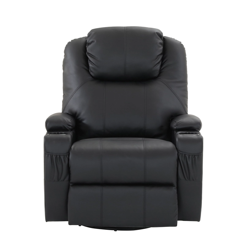 BERGERE ZOY HOME LHASA NEGRO MULTIFUNCIÓN MASAJE PU - 3