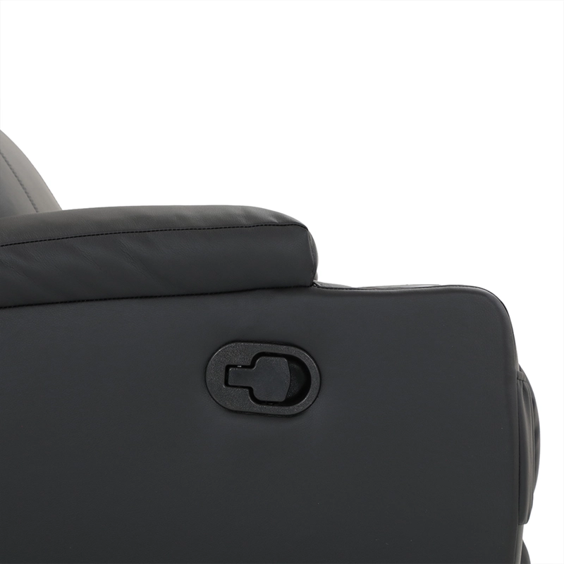 BERGERE ZOY HOME LHASA NEGRO MULTIFUNCIÓN MASAJE PU - 7