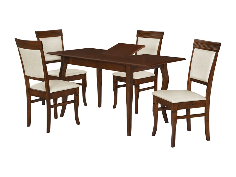 JUEGO DE COMEDOR SANTORINI 4 SILLAS CON EXTENSION - 3