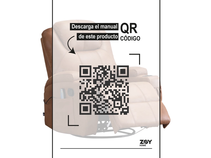 BERGERE ZOY HOME LHASA CAMEL MULTIFUNCION MASAJE - 3